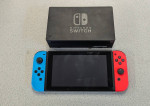 Nintendo Switch 32GB Blue and Red Joy-Con - REALLY GOOD CONDITION