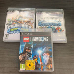 Lot of 3 PS3 Games: Skylanders & Lego
