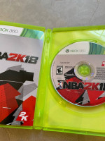 NBA 2k18 for Xbox 360 like new