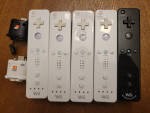 Nintendo Wii-U complete set w/ NEW Balance Board, 9 games, CLEAN