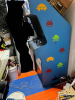 retro arcade cabinet machine