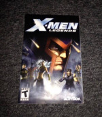 PS2 X-Men Legends Manual Only