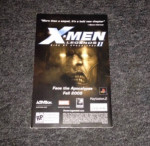 PS2 X-Men Legends Manual Only