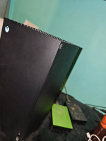 Xbox series x with controllers