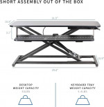 VIVO’s desk riser for Gaming Units, Monitors, etc.