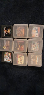 Sega Game Gear games & game genie