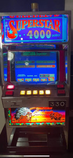 Superstar 4000”Video Poker /Slot Machine