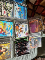 lot of Playstation 1 games