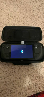 256gig Steam Deck w case and dock