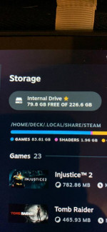 256gig Steam Deck w case and dock