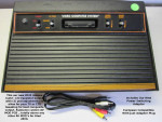Atari CX-2600A 4sw Restoration Composite AV2MOD - Make An Offer