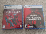 sealed MW3 & Spider-man 2 PS5 PlayStation 5