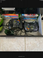 Original Xbox Extras Many Lots Games Remote Controllers Messenger Bag