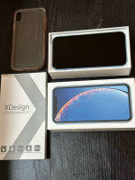 IPhone XR, Blue, 256 GB, unlocked, like new