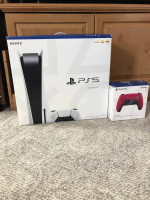 PS5, Sony Blu-Ray Edition Console - White