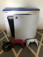PS5, Sony Blu-Ray Edition Console - White