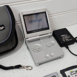 Nintendo Game Boy Advance SP Bundle Silver System Console AGS-001 LOT