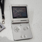 Nintendo Game Boy Advance SP Bundle Silver System Console AGS-001 LOT