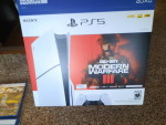 Almost Brand New Sony Playstation 5. 7 games 2 controllers