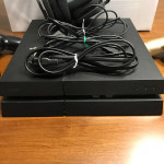 PS4 (500 GB) w/2 Controllers (Gold & Black) & 7 Games