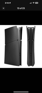 PS5 Slim Black Face plates for Digital console