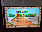 SNES Super Nintendo console, 2 controllers, 1 game, tested working