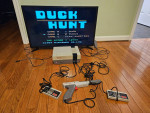 NES Nintendo Original Console, 3 controllers, Mario/Duck Hunt game