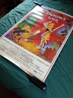 DRAGON’S LAIR Arcade – Original Movie-Style Poster – Don Bluth Owned!