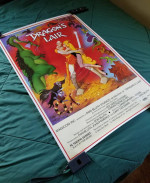 DRAGON’S LAIR Arcade – Original Movie-Style Poster – Don Bluth Owned!