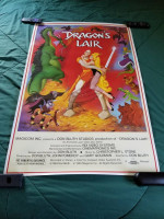 DRAGON’S LAIR Arcade – Original Movie-Style Poster – Don Bluth Owned!