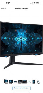 Samsung Odyssey G7 240Hz 32 inch curved gaming monitor
