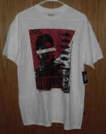 NEW Call of Duty Black Ops Cold War 'Caution' white T shirt - L or XL