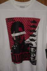 NEW Call of Duty Black Ops Cold War 'Caution' white T shirt - L or XL