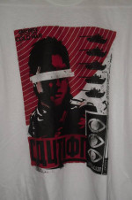 NEW Call of Duty Black Ops Cold War 'Caution' white T shirt - L or XL