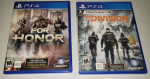 PS4 Games:  For Honor, The Division, Wolfenstein 2,  World War Z, EACH