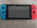 Nintendo Switch, w/ 18 games, 4 controllers