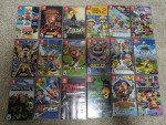 Nintendo Switch, w/ 18 games, 4 controllers
