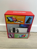🔥 NEW Nintendo Switch OLED White Joy-Con + Mario GAME