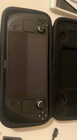 Steam Deck LCD 256gb with dock and carrying case