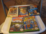 NES Deluxe Set with robot, light gun and 15 games