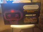 NES Deluxe Set with robot, light gun and 15 games