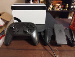 Nintendo switch with accessories