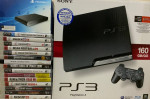PlayStation 3 PS3 160 GB *BUNDLE* PS TV, 15 games, 3 Contr...orig box