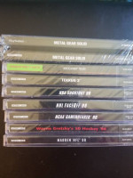 Sealed Original PS1 Lot