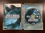 Wii Metroid Prime Trilogy Steelbook WORKING