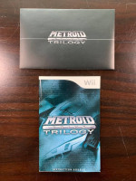 Wii Metroid Prime Trilogy Steelbook WORKING