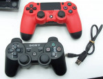 PS3 slim, great working set, complete w 2 controllers
