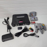 N64 Console Bundle Controller +2 Games *TESTED WORKING* Race Genuine