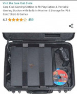 Gaming box in monitor for ps4 or ps5 Take your gaming anywhere