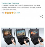 Gaming box in monitor for ps4 or ps5 Take your gaming anywhere